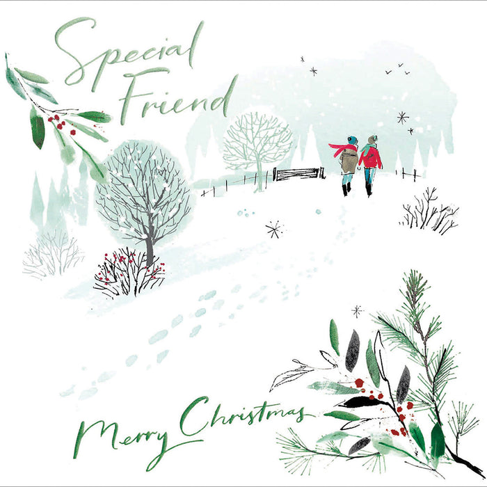 Woodmansterne 'Winter Festivities' Christmas Card
