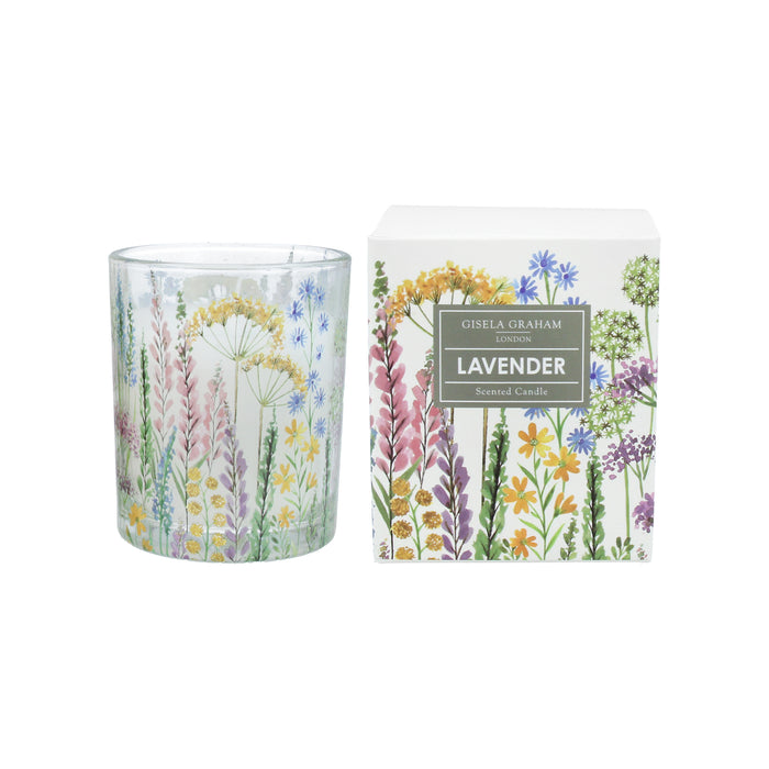 Gisela Graham Spring Meadow Boxed Candle Pot Small