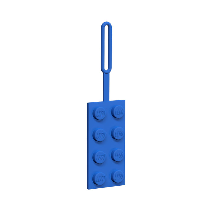 LEGO 2x4 Blue Bag Tag