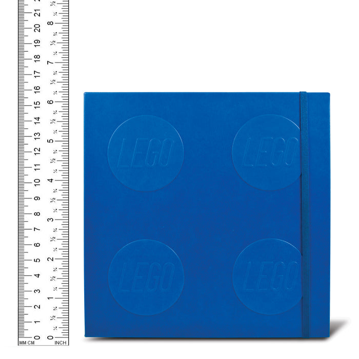 Lego Locking Notebook with Gel Pen - Blue