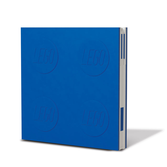 Lego Locking Notebook with Gel Pen - Blue