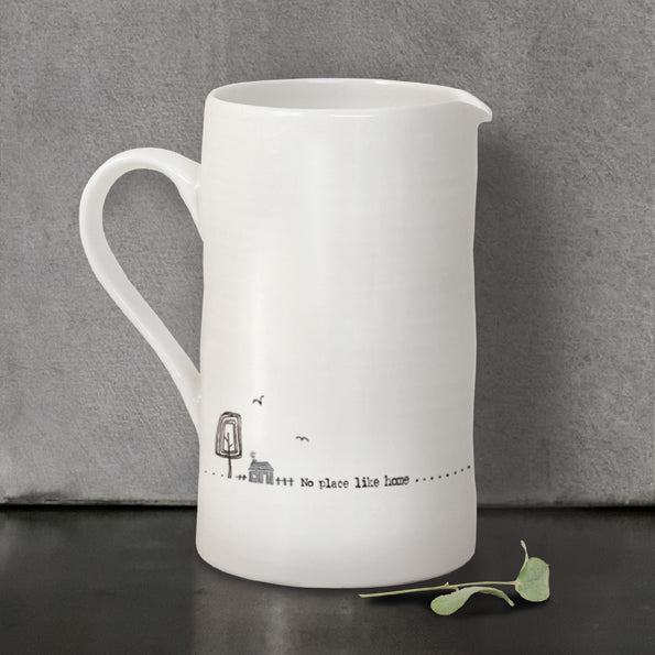 East of India Large Jug- No Place Like Home
