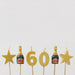 60th Milestone Cake Candles - Maple Stores