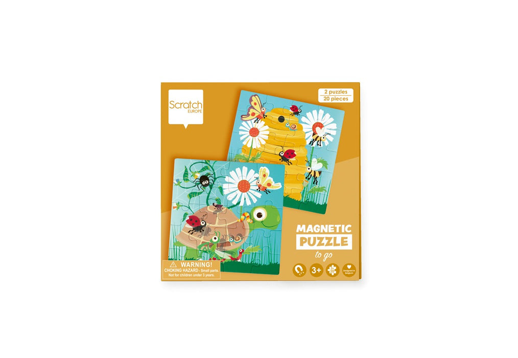 Magnetic Puzzle Book - Garden party