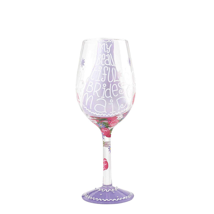 Lolita My Beautiful Bridesmaid Wine Glass