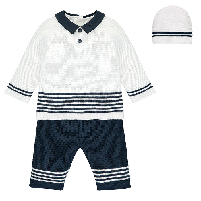 Emile et Rose Silas - Navy Outfit with Hat