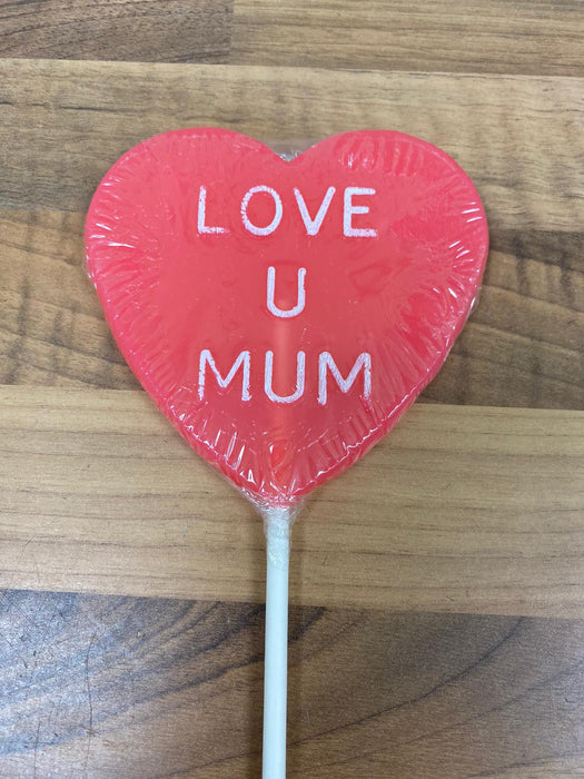 I Love You Mum Lollipop