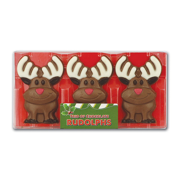 Trio Of Chocolate Rudolphs