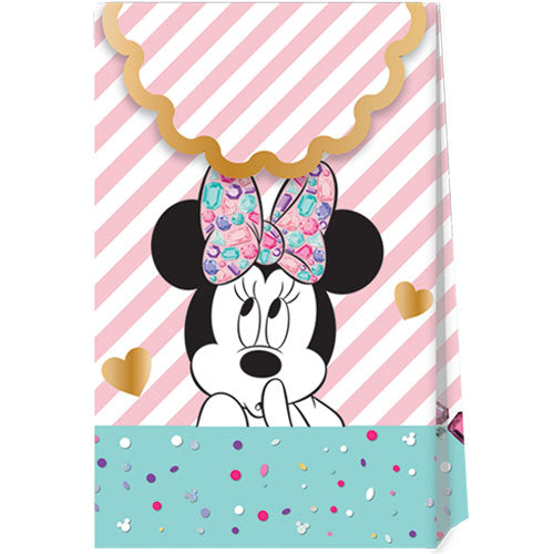 Minnie Mouse Gem Paper Party Bags