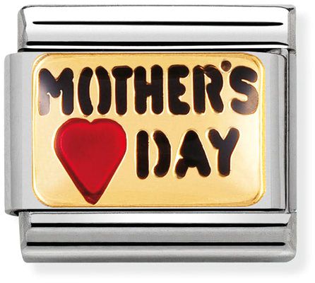 Nomination Classic Gold Messages Mothers Day Charm