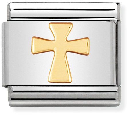 Nomination Classic Gold Religious Cross Charm