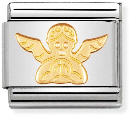 Nomination Classic Gold Religious Angel Charm