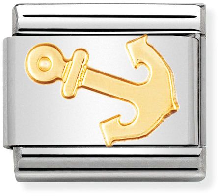 Nomination Classic Gold Sports Anchor Charm