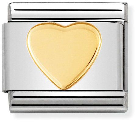 Nomination Classic Gold Love Heart Charm