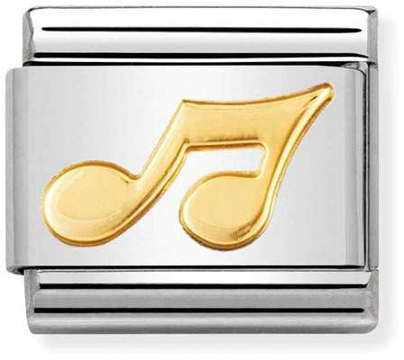Nomination Classic Gold Music Note Charm