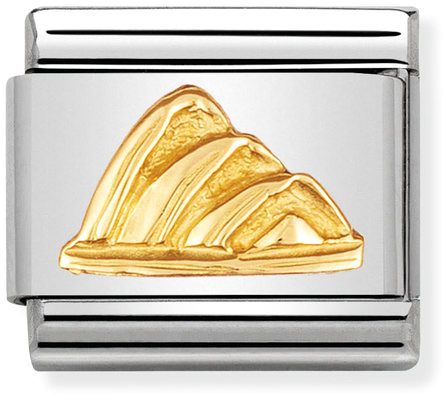 Nomination Classic Gold Relief Monuments Opera House Charm