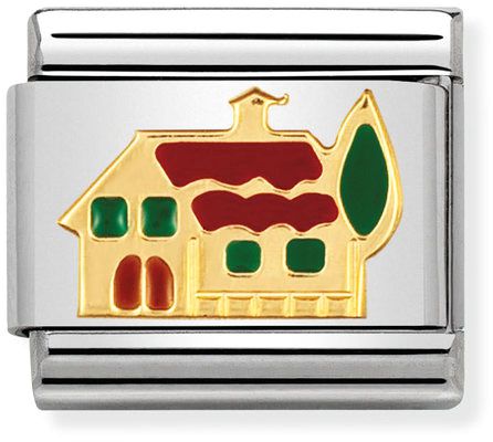 Nomination Classic Gold Daily Life House Charm