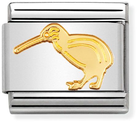 Nomination Classic Gold Animals Kiwi Charm