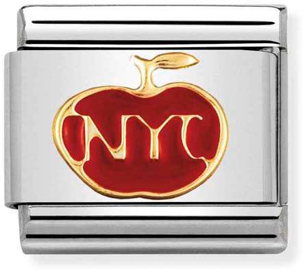 Nomination Classic Gold Fun Gold New York The Big Apple Charm