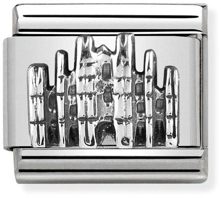 Nomination Classic Silver Monument Relief Milan Duomo Charm