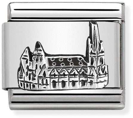 Nomination Classic Silver Monument Relief Vienna Cathedral Charm