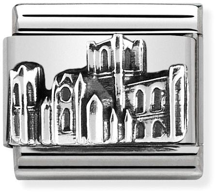 Nomination Classic Silver Monument Relief York Minster Cathedral Charm