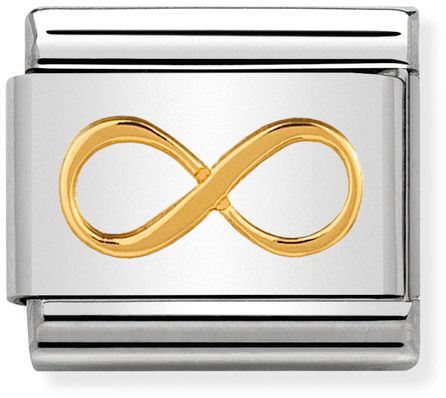 Nomination Classic Gold Symbols Infinity Charm