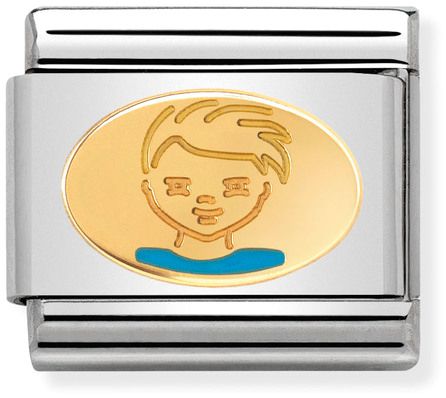 Nomination Classic Gold Daily Life Little Boy Charm