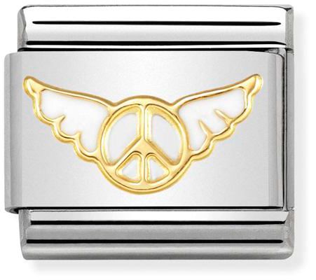Nomination Classic Gold Symbols Angel Of Inner Peace Charm