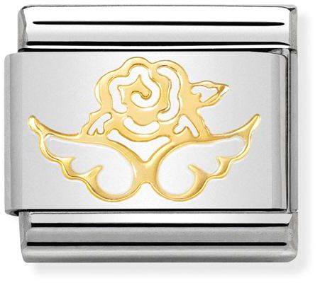Nomination Classic Gold Symbols Angel Of Nature And Beauty Charm