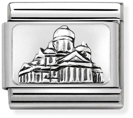 Nomination Classic Silver Monument Relief Helsinki Cathedral Charm