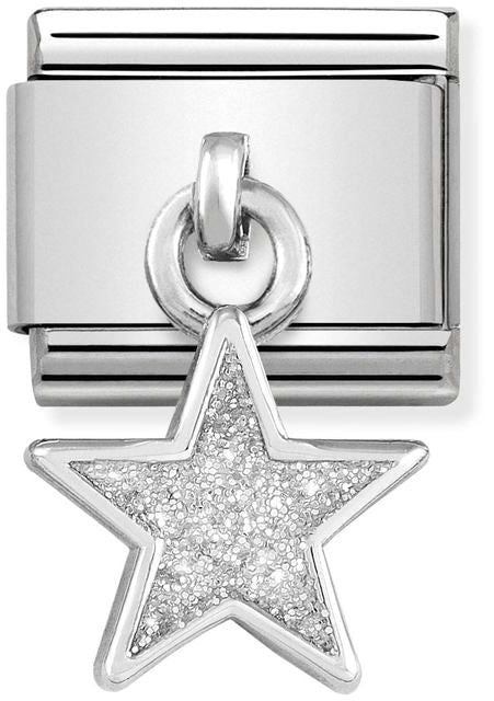 Nomination Classic Silver Classic Charms Star Drop Charm