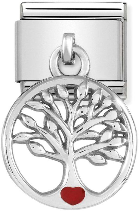 Nomination Classic Silver Classic Charms Tree Of Life Drop Charm