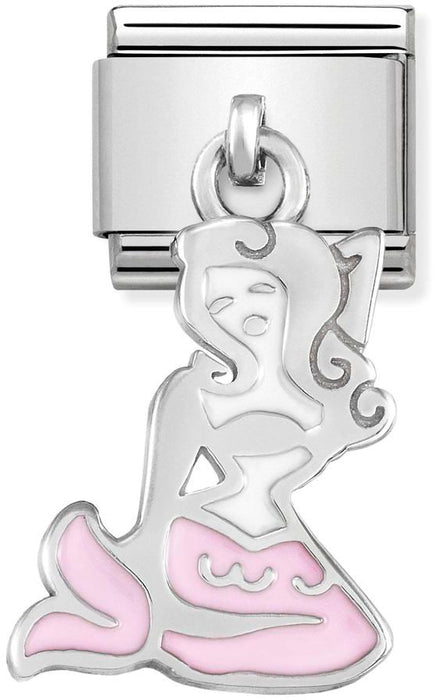 Nomination Classic Silver Classic Charms Mermaid Drop Charm
