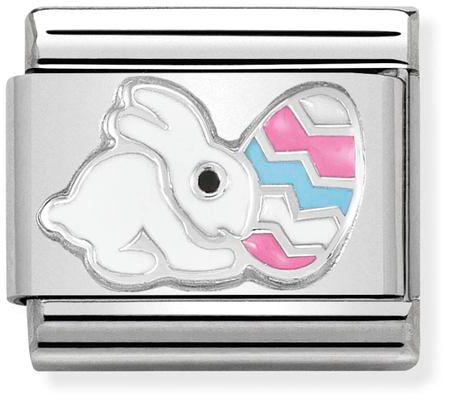 Nomination Classic Silver Symbols Easter Bunny Charm