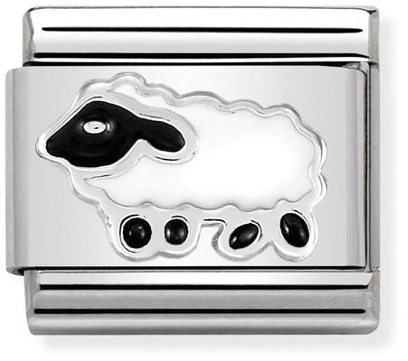Nomination Classic Silver Symbols Sheep Charm