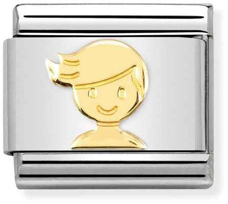 Nomination Classic Gold Symbols Boy Charm