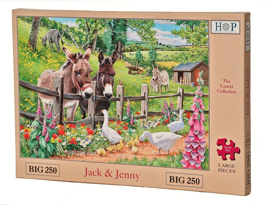HOP Jack & Jenny Big 250 Piece Jigsaw Puzzle