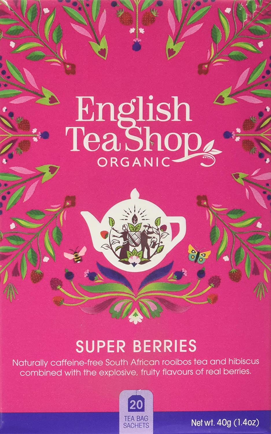 English Tea Shop Super Berries Pack Of 20 — Maple Gifts
