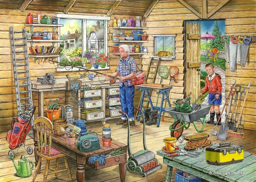 HOP Fred's Shed 1000 Piece Jigsaw Puzzle