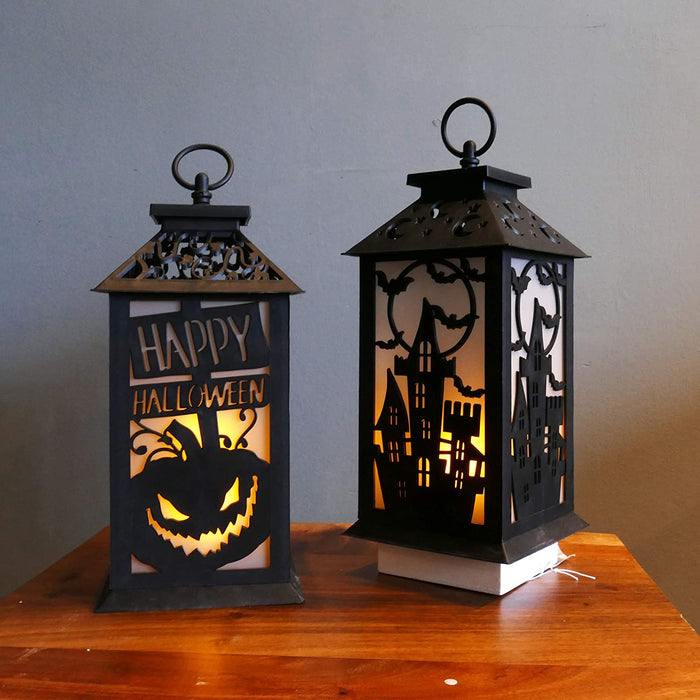 Halloween Design Flame Effect Lantern