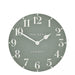 Thomas Kent 12" Arabic Seagrass Small Wall Clock