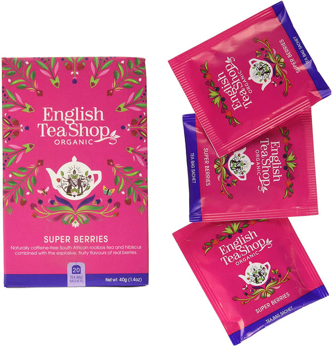 English Tea Shop Super Berries Pack Of 20