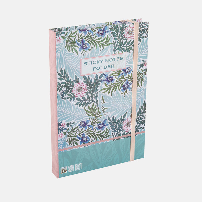 The Gifted Stationary Company - William Morris - Larkspur - Sticky Note Folder