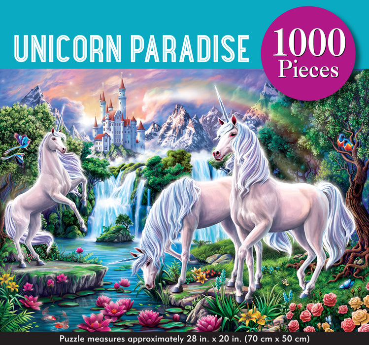 Peter Pauper Press Unicorn Paradise 1000pc Jigsaw Puzzle