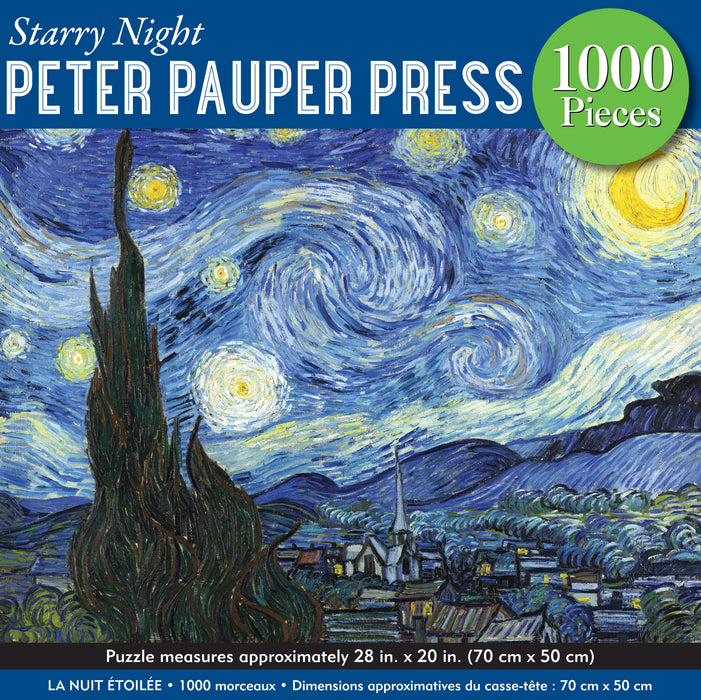 Peter Pauper Press Starry Night 1000pc Jigsaw Puzzle