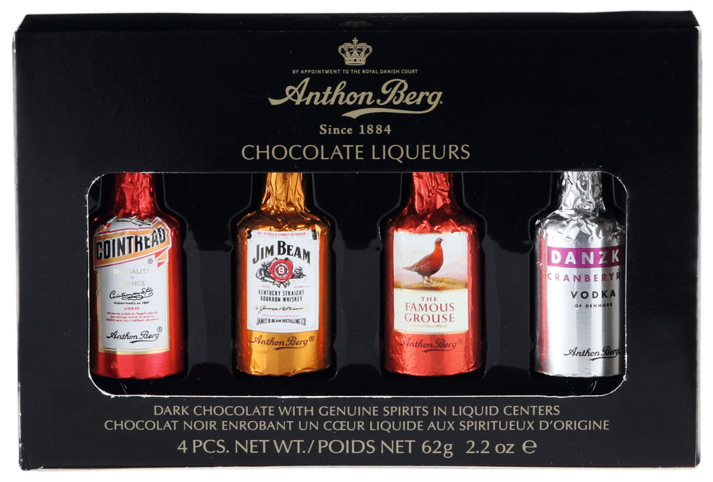 Anthon Berg 4pc Chocolate Liqueurs Box