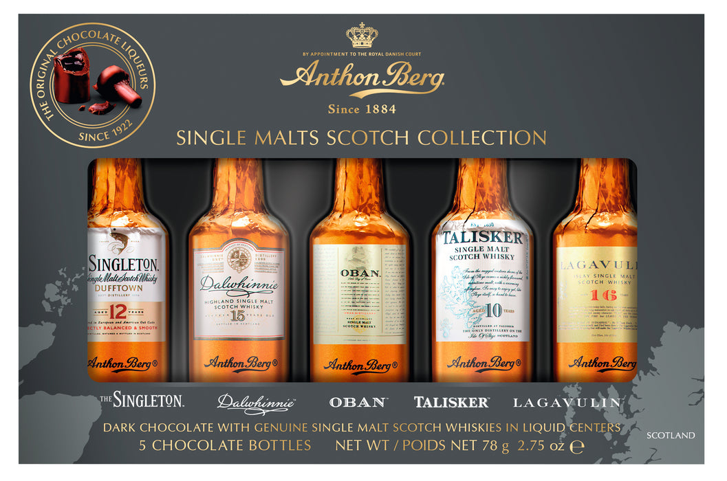 Anthon Berg 5pc Whisky Liqueur Collection