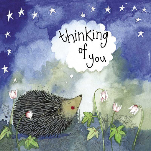 Alex Clark Starlight Hedgehog Thinking of You Card - Maple Stores