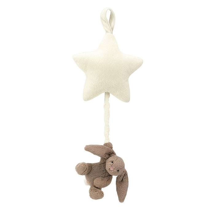 Jellycat Bashful Beige Bunny Star Musical Pull